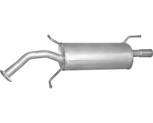 Глушитель задняя часть Mitsubishi Lancer