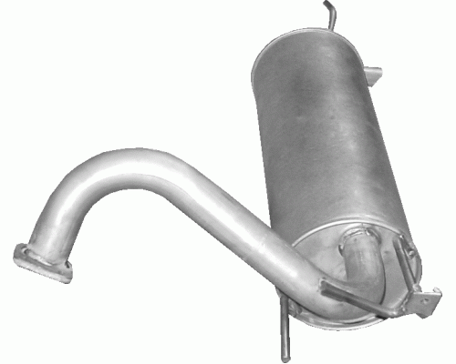 Глушитель задняя часть Mitsubishi Pajero