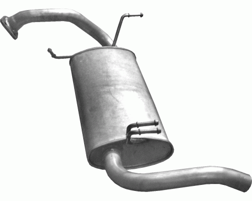 Глушитель задняя часть Mitsubishi Space Star