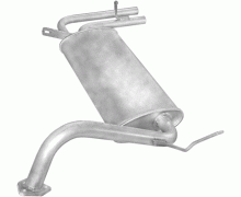 Глушитель задняя часть Mitsubishi Colt