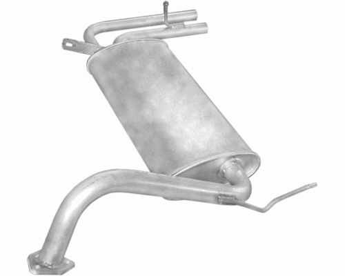 Глушитель задняя часть Mitsubishi Colt