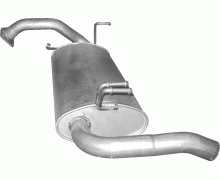 Глушитель задняя часть Mitsubishi Space Star