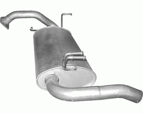 Глушитель задняя часть Mitsubishi Space Star