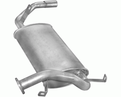 Глушитель задняя часть Mitsubishi Colt