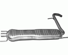 Глушитель задняя часть Opel Zafira