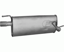 Глушитель задняя часть Opel Meriva