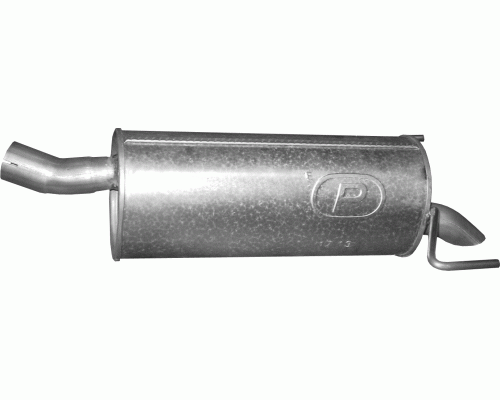 Глушитель задняя часть Opel Astra