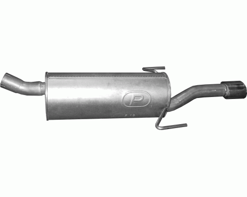 Глушитель задняя часть Opel Astra H