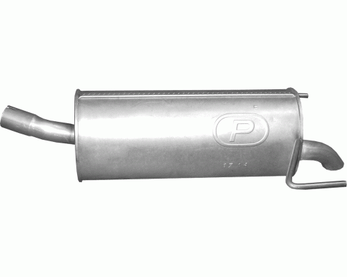 Глушитель задняя часть Opel Astra