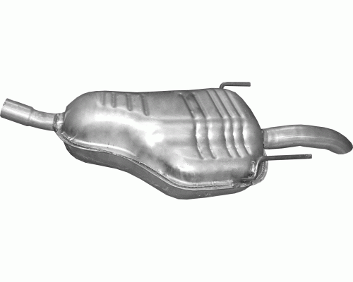 Глушитель задняя часть Opel Astra H