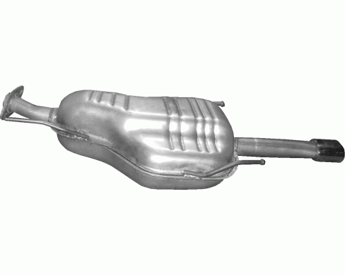 Глушитель задняя часть Opel Astra G