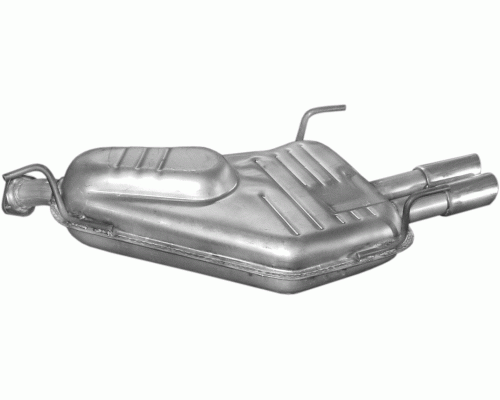 Глушитель задняя часть Opel Vectra