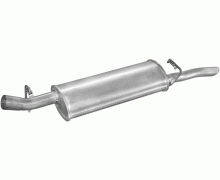 Глушитель задняя часть Opel Vectra