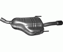 Глушитель задняя часть Opel Astra H