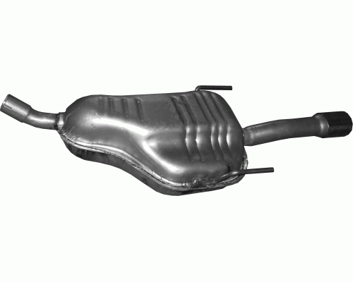 Глушитель задняя часть Opel Astra H