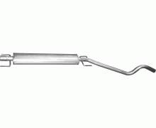 Глушитель средняя часть Opel Astra H