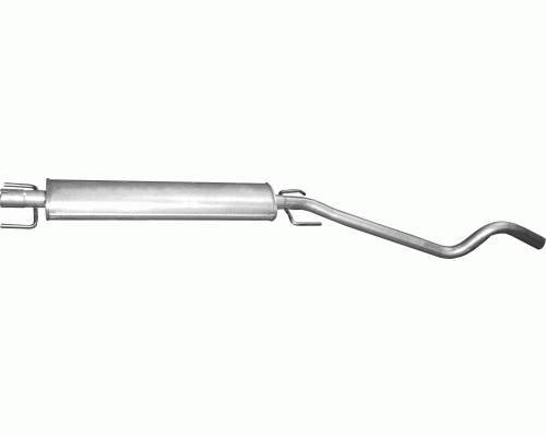 Глушитель средняя часть Opel Astra H