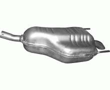 Глушитель задняя часть Opel Astra H