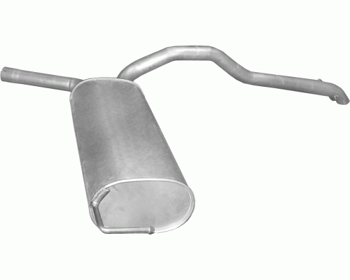 Глушитель задняя часть Opel Vivaro