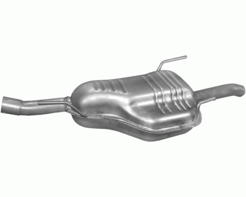 Глушитель задняя часть Opel Astra