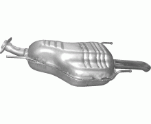 Глушитель задняя часть Opel Zafira