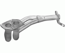 Труба выхлопная Opel Kadett E