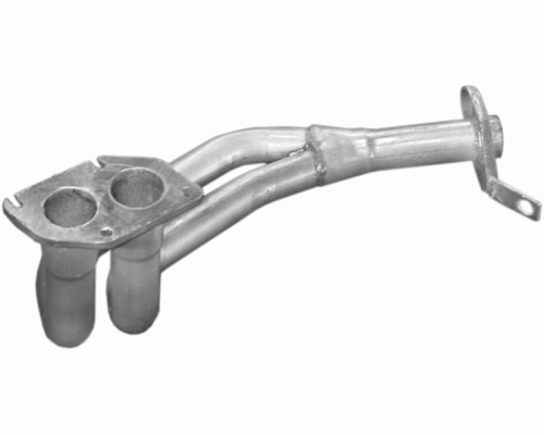 Труба выхлопная Opel Kadett E