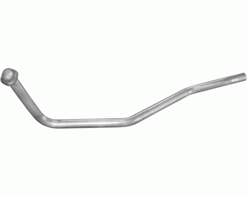 Труба выхлопная Opel Corsa