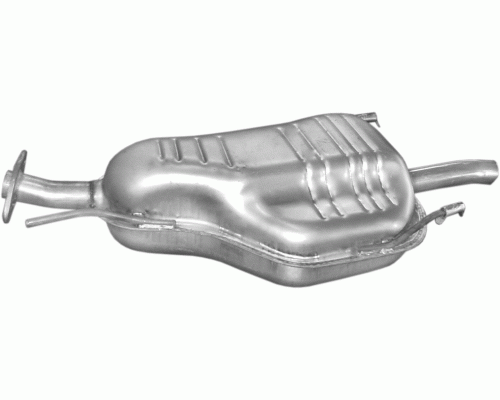 Глушитель задняя часть Opel Astra