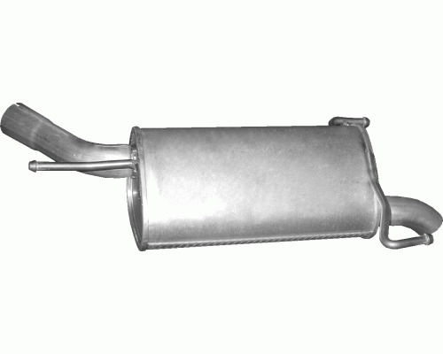 Глушитель задняя часть Opel Corsa C