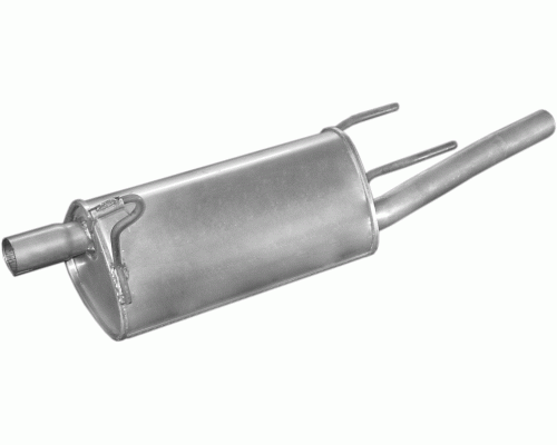 Глушитель задняя часть Opel Corsa C