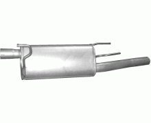 Глушитель задняя часть Opel Corsa C