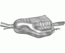 Глушитель задняя часть Opel Astra G