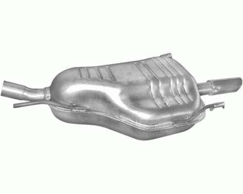 Глушитель задняя часть Opel Astra G