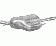 Глушитель задняя часть Opel Astra