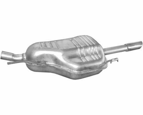 Глушитель задняя часть Opel Astra