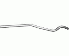 Труба выхлопная Opel Astra H