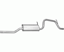 Глушитель задняя часть Opel Agila