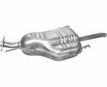 Глушитель задняя часть Opel Astra