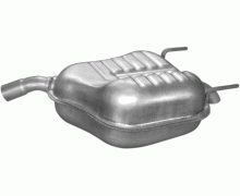 Глушитель задняя часть Opel Vectra C