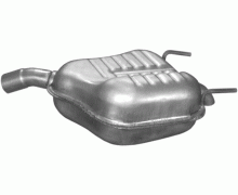 Глушитель задняя часть Opel Vectra C