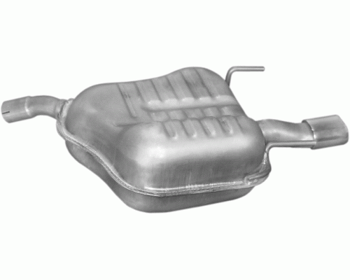 Глушитель задняя часть Opel Vectra C