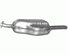 Глушитель задняя часть Opel Astra G