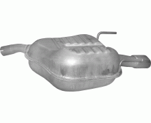 Глушитель задняя часть Opel Vectra C