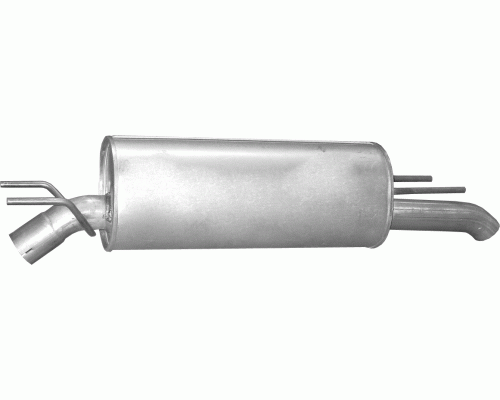 Глушитель задняя часть Opel Omega B