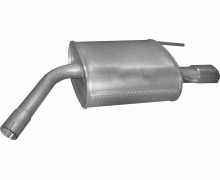 Глушитель задняя часть Opel Vectra C