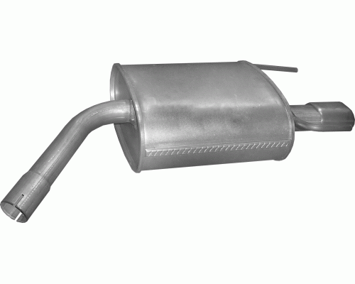 Глушитель задняя часть Opel Vectra C