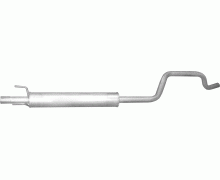 Глушитель средняя часть Opel Meriva A