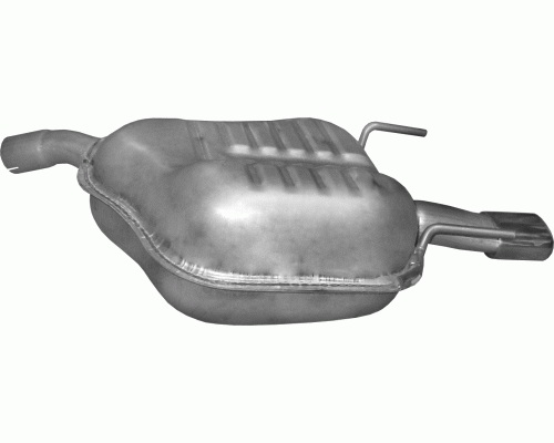 Глушитель задняя часть Opel Vectra C