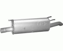 Глушитель задняя часть Opel Omega B
